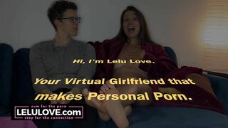 Babe chatting nude with robe open, soles and bare feet out with behind the porn scenes real life chat w/ husband - Lelu Love