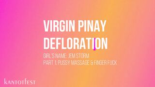 Real Pinay Virgin Pussy Cracked By Bf Part 1