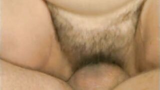 Home sex in 90s with busty chubby mature mother