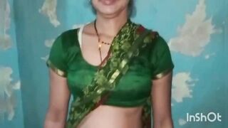Indian hot girl was alone her house and called her husband boss for fucking