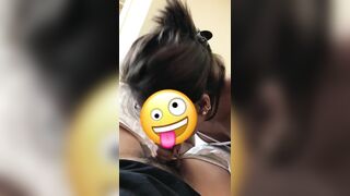 pov 18 year old asian GF giving me that bomb head San Diego thot