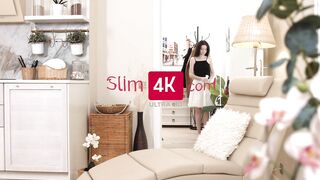 Slim4K - Skinny teen is given to BF in different poses