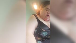 Bbw wife takes a ride in the truck