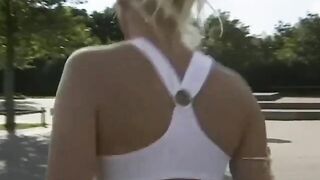 blonde picked up for sex