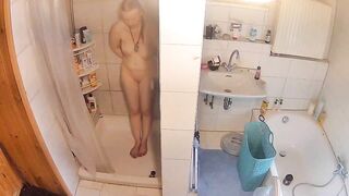 Caught masterbating in the shower