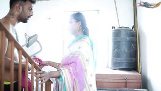 DESI BHABHI KI PADOS LARKE KE SATH GHAPGHAP CHUDAEE , JABKI USKA PATI GHAR PAR NAHI THA FULL MOVIE