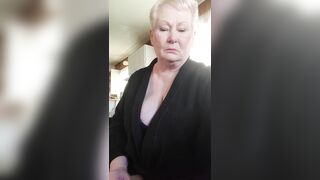 Horny Granny Helps Grandson With Jerk Off Instructions