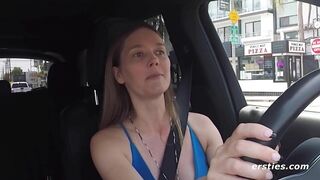 Ersties - Star Masturbates In Her Car