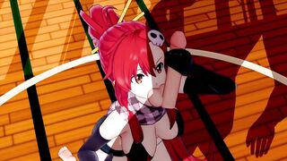 TENGEN TOPPA GURREN LAGANN YOKO LITTNER 3D HENTAI