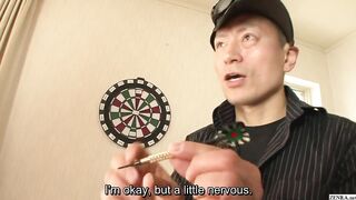 Japanese pickup artists result to a game of darts to figure out their next target and surprisingly it leads to great success