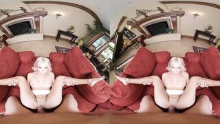 VR BANGERS Tattooed Blonde Dominating Your Dick VR Porn