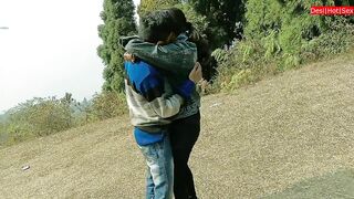 18yrs boy fucking 25yrs girl at outdoor! Desi love sex