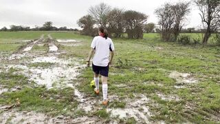 After a very wet period, I found a muddy farm to have a bit of a kick about (WAM)
