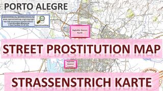 Street Prostitution Map of Porto Alegre, Brazil, with Indication where to find Streetworkers, Freelancers and Brothels. Also we show you the Bar, Nightlife and Red Light District in the City