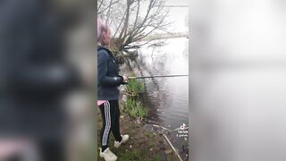 I catch Fish and MEN - Fishing turns into Sloppy Blowjob