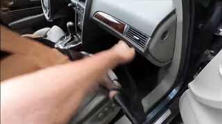 Hot mature slut fucked my car then she pissed on it and I hard fucked her to multiple orgasm.