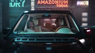 Amazonium Delicious hard sex in the car intense pleasure sweet hot ass swallowing big dick intense hard sex tasty buttocks sweet