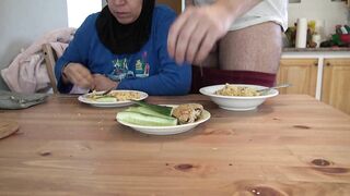 Morocco Arabic Hijab Granny Flashing Cock - REAL ARAB SEX