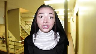 Naughty NUNS Tight PUSSY Gets CREAMED