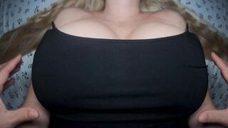 Horny Wife asks me to Fuck her Big Natural Tits. lilysecret