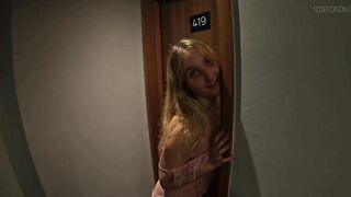 Big Ass Blonde French Teen Gets Fucked Hard By Her Hotel Neighbor For Dior Sneakers !!!