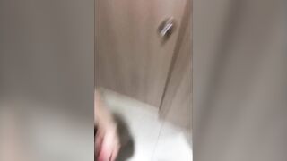 risky blowjob and handjob in fitting room - real amateur