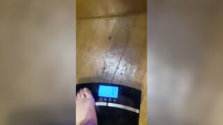 My weigh in after 3 months