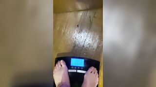 My weigh in after 3 months