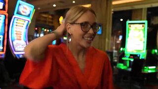 Sexy Amateur Milf Picks Up At The Casino, Fucks Him And Leaves - Dan Damage