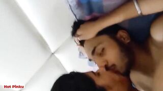 Hot Indian girlfriend fucked by boyfriend on her birthday