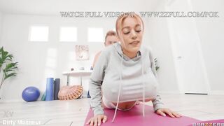Amber's Yoga Titty Tease.Amber Alena / Brazzers / stream full from www.zzfull.com/pok