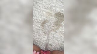 Pissing on my blanket