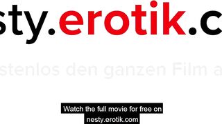 Petite blonde babe NESTY knows every trick in the book of spoiling a hard cock perfectly (German) → FULL SCENE for FREE → nesty.erotik.com