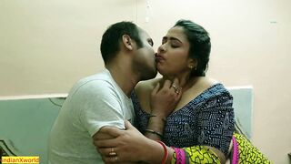 Beautiful Village Bhabhi First Time Sex! Real cuckold Sex