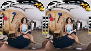 VIRTUAL PORN - Helping Your Sexy Mixed Race Daughter Dani Diaz Ace The Exam #POV