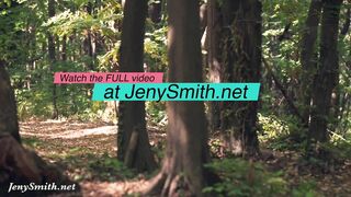 Naked scout in the forest. Jeny Smith and her erotic adventures