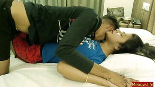 Hot Girl Softcore Sex with 18yrs boy! Indian Sex