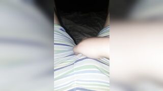 Moaning For Daddy, Jerking Off, Rimming, and Fingering His Ass While Clothed