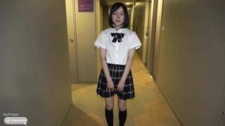 ファン待望の奇跡の美女めいちゃん。本物10代の成熟しかけたカラダに背徳感が爆発