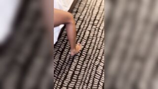 Young cute German Turkish girl with Leopard pattern gets anal used by old hairy man in hotel until her asshole is wide