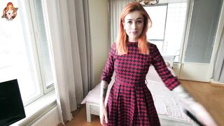 Gorgeous Redhead Sucks and Hard Fucks You While Parents Away - JOI Game Flame Jade