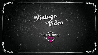 nippleringlover self piercing my pussy lips & inserting labia rings - vintage pussy piercing video