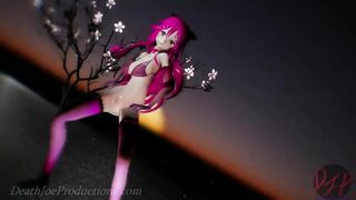 MMD R18 Pink Yamakaze - Anitta - Paradinha - 1042