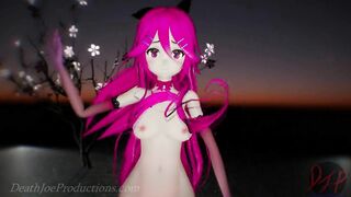 MMD R18 Pink Yamakaze - Anitta - Paradinha - 1042