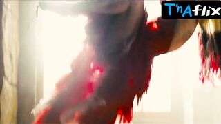 Margot Robbie Underwear Scene in The Suicide Squad