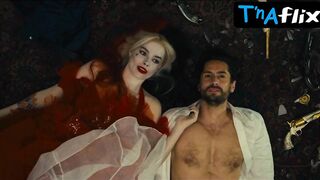 Margot Robbie Butt, Breasts Scene in Suicide Squad