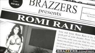 Brazzers - Big Tits at Work - Pressing News scene starring Romi Rain and Xander Corvus