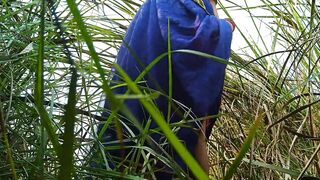 Making Nude Video by Village girl For Her Boyfriend In Fields