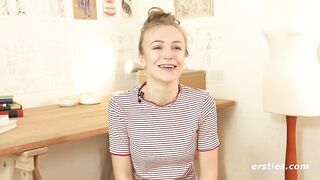 Ersties - Girl From Kiev Masturbates For Us To Watch