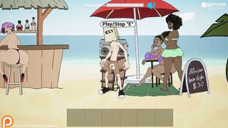 Fuckerman: nude beach and sexy girls with huge tits, ep. 12